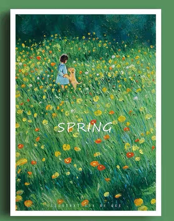 Spring - 1000-Piece Jigsaw Puzzle – Premium Velvet Soft-Touch Finish