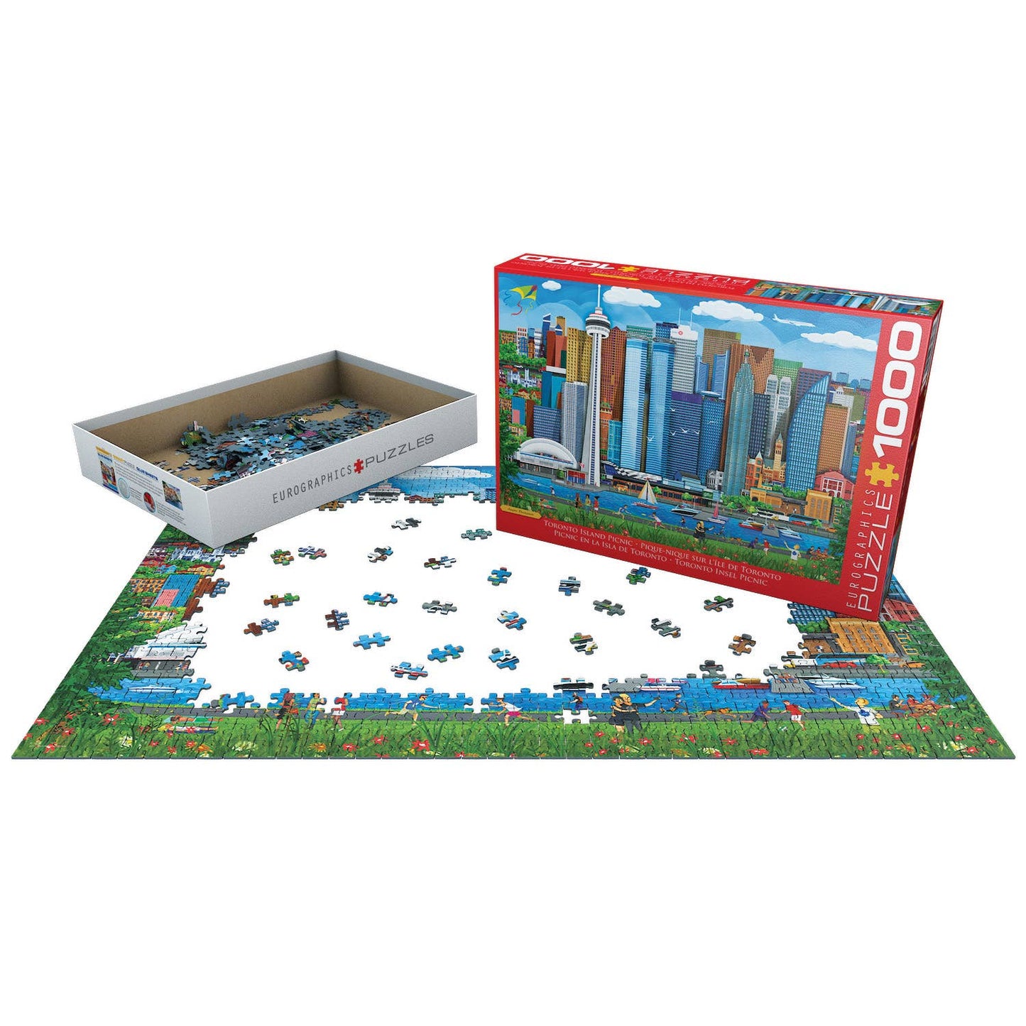 Toronto Island Picnic 1000 Piece Puzzle