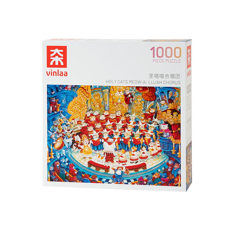 Holy Cats Meow-a-lujah Chorus - 1000 Pieces