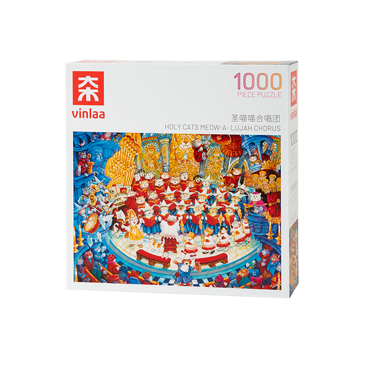 Holy Cats Meow-a-lujah Chorus - 1000 Pieces