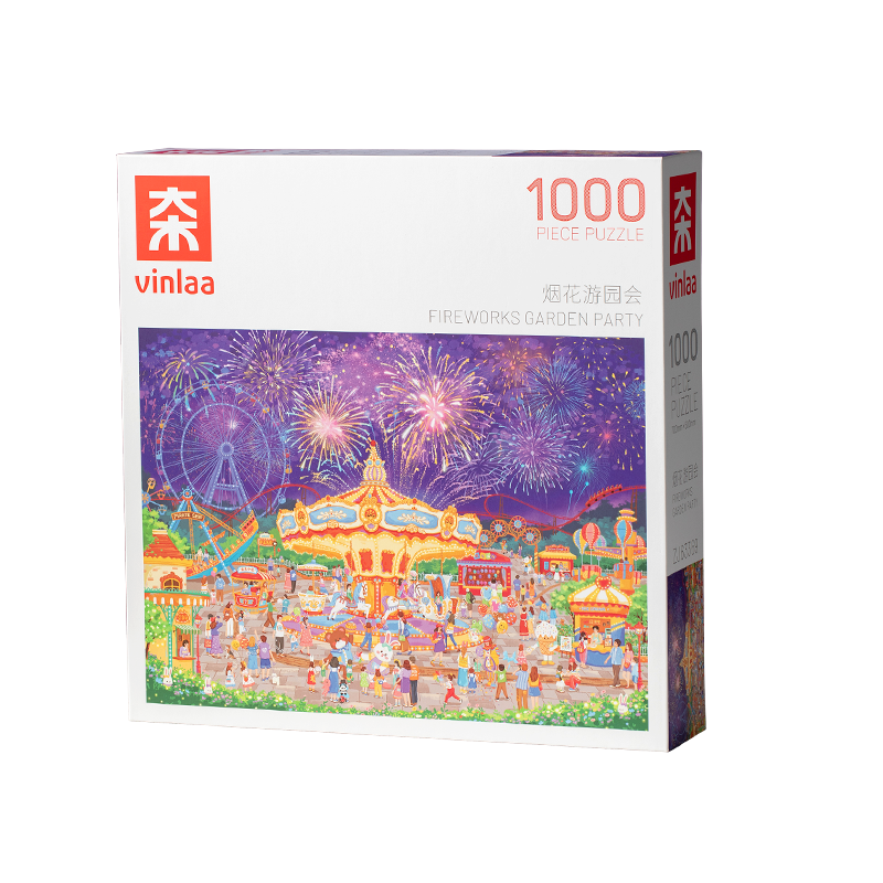 Fireworks Garden Party - 1000 Pieces