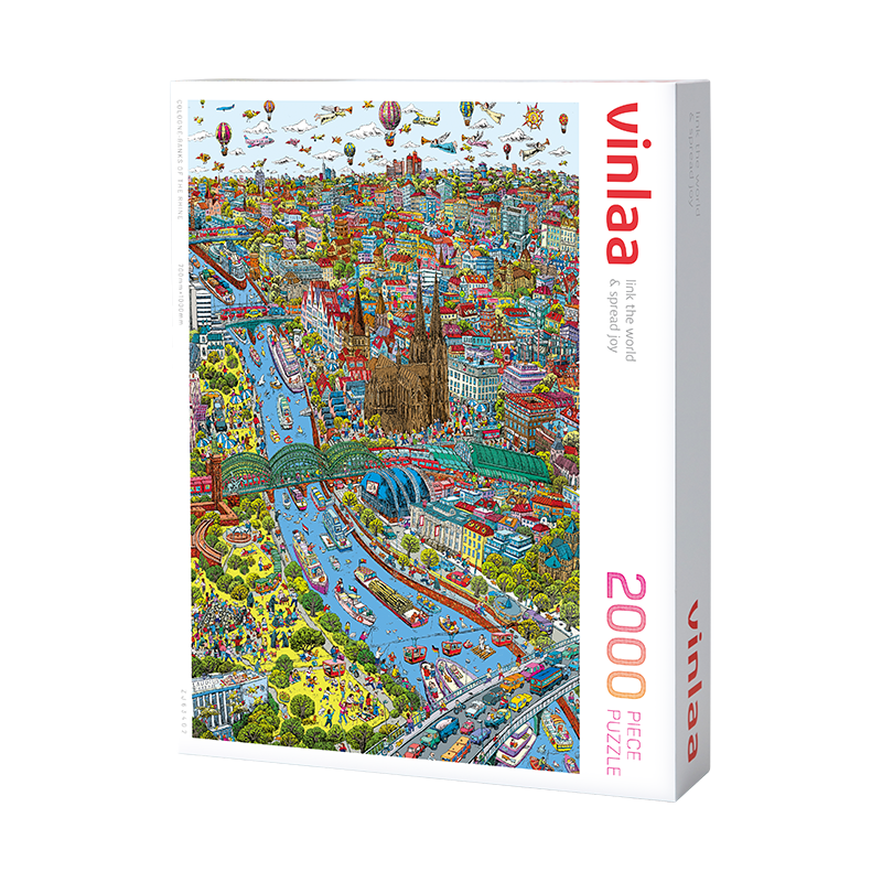 By The Rhine River - 2000 Pieces