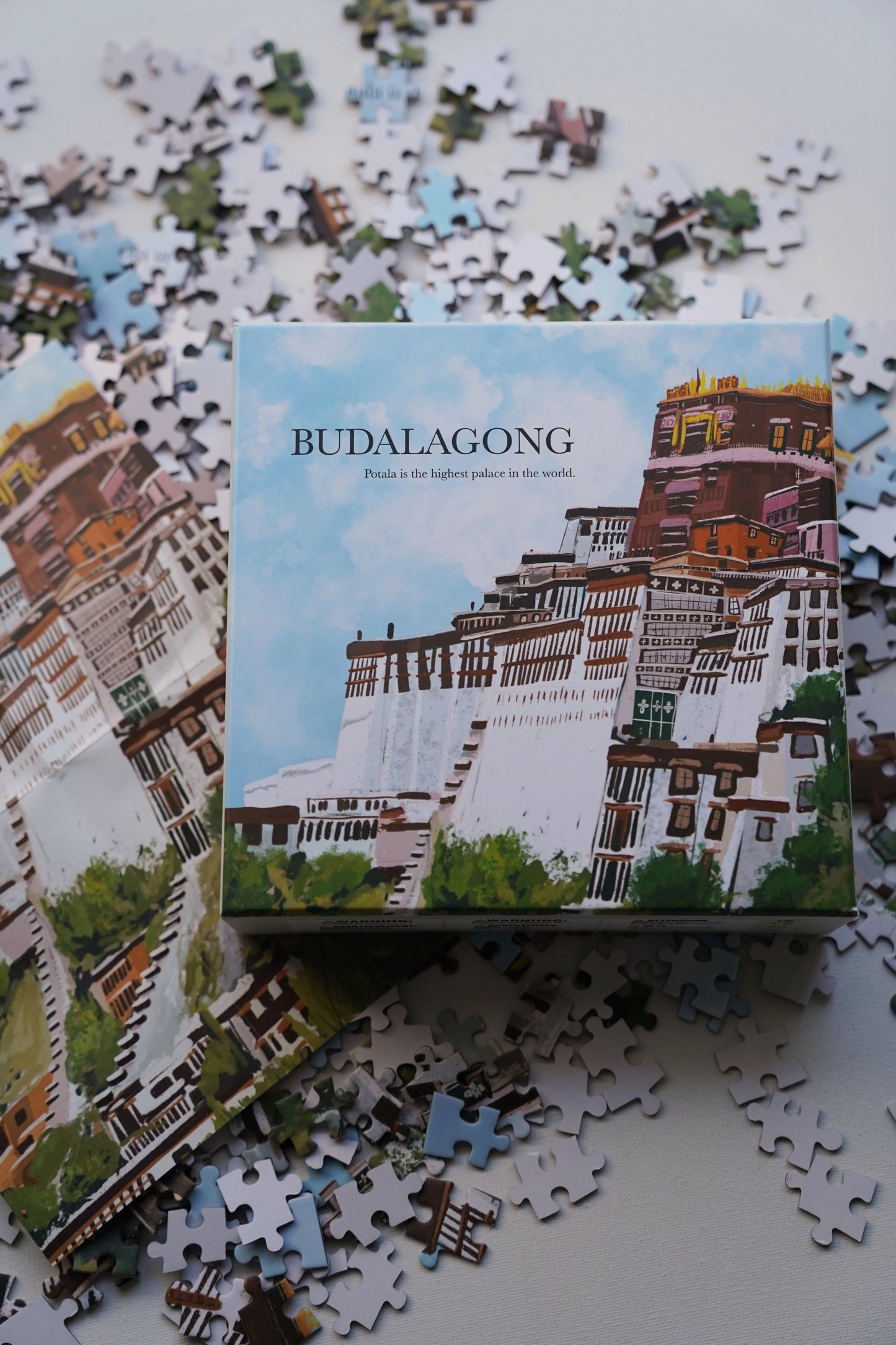Potala (Budalagong) the highest palace in the world - 500 Pieces