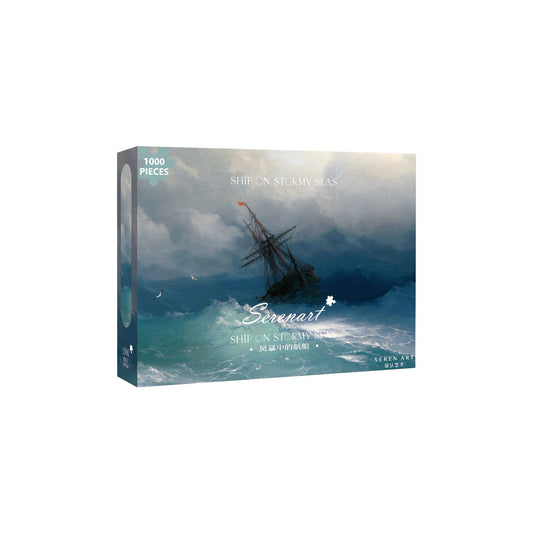 The Ship in the Storm - 1000 Pieces