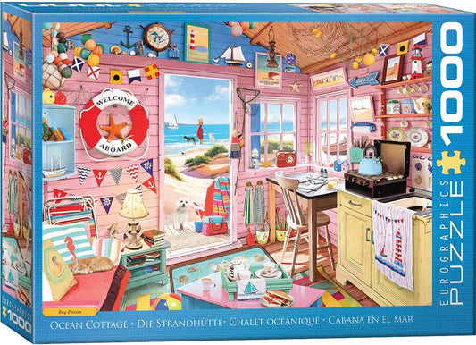 Ocean Cottage 1000 Piece Puzzle