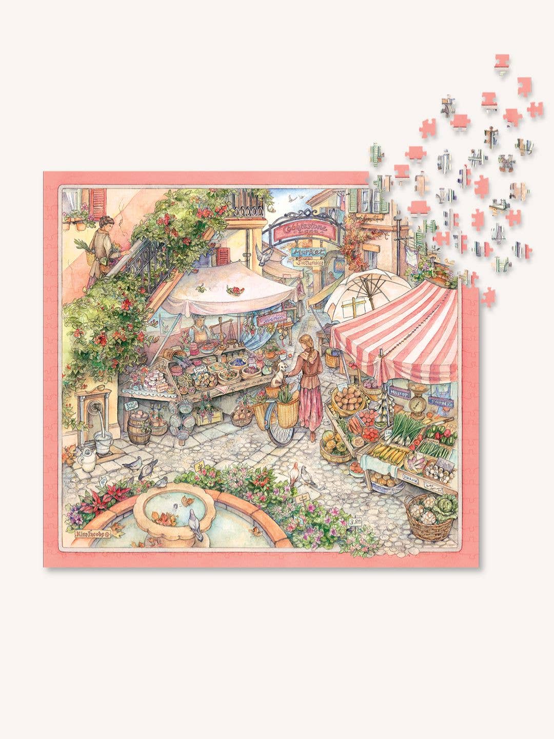 Kim Jacobs Market Day - 896 Piece Puzzle