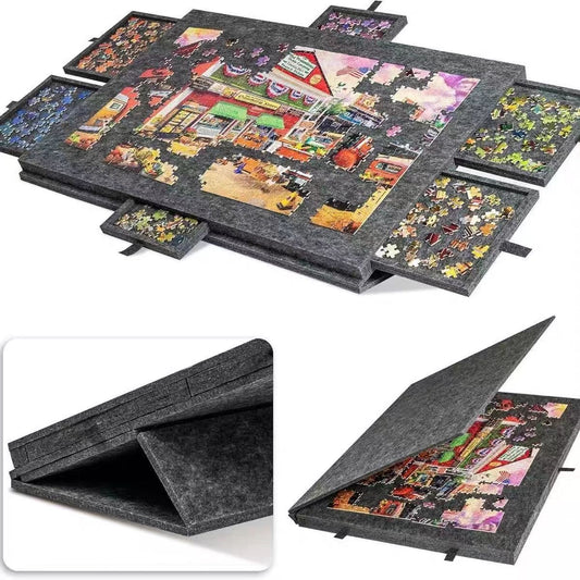 1000-Piece Puzzle Board with Stand - Ship Seperately