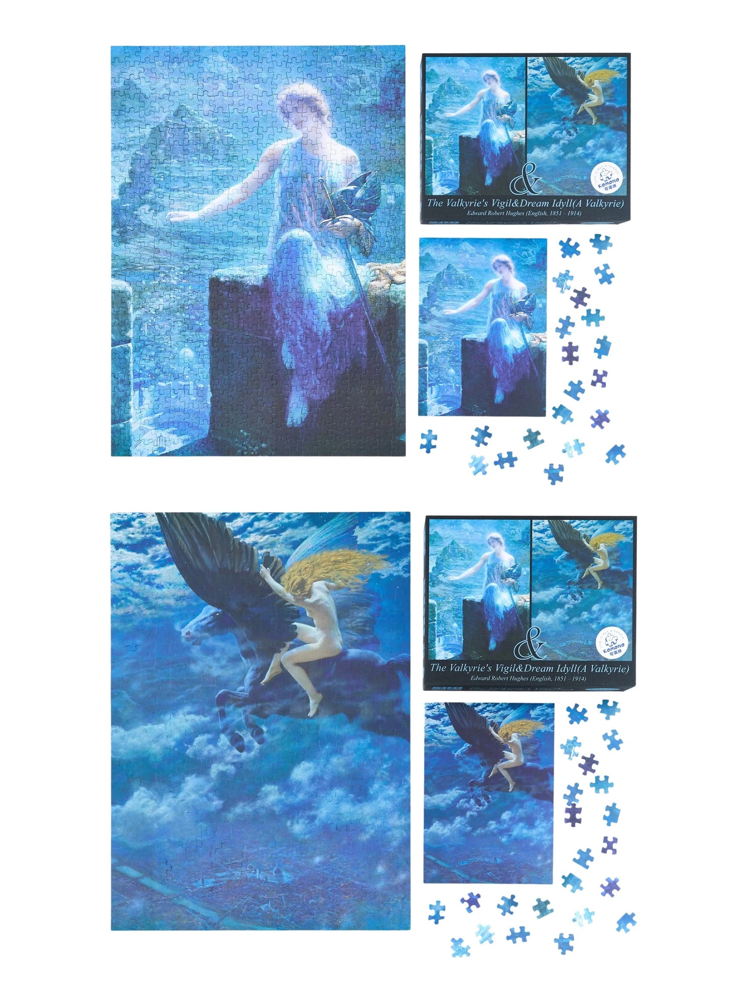 The Valkyrie’s Vigil&Dream - 500 Pieces Double Sided
