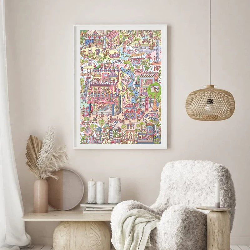 The Cloud City - 1000 Pieces