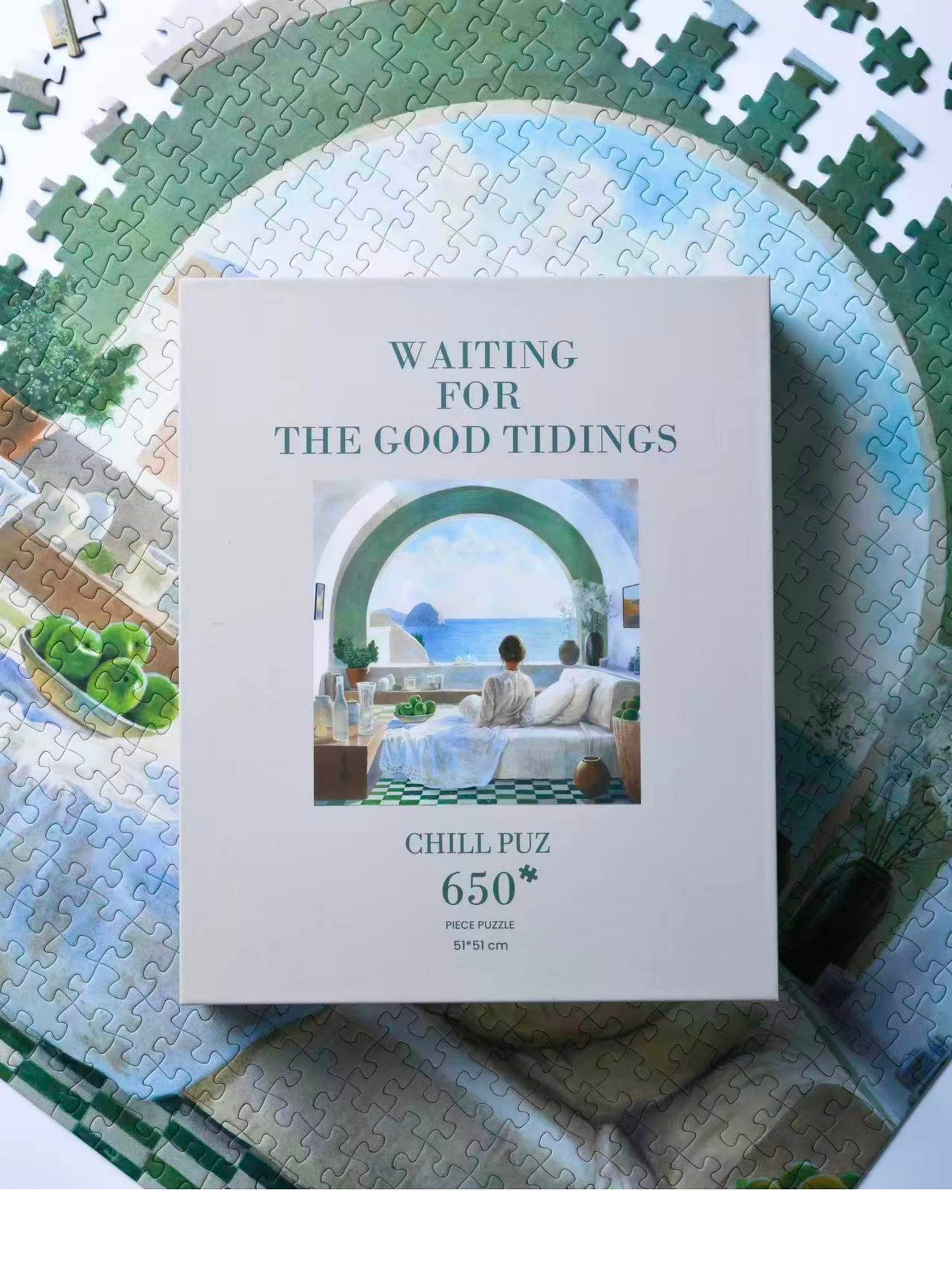 Waiting for the Good Tidings - 650pcs