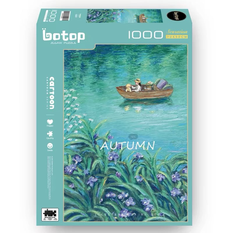 Autumn - 1000-Piece Jigsaw Puzzle – Premium Velvet Soft-Touch Finish