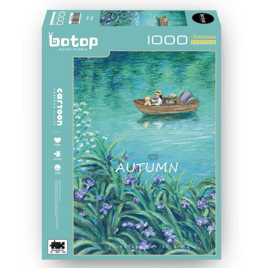 Autumn - 1000-Piece Jigsaw Puzzle – Premium Velvet Soft-Touch Finish