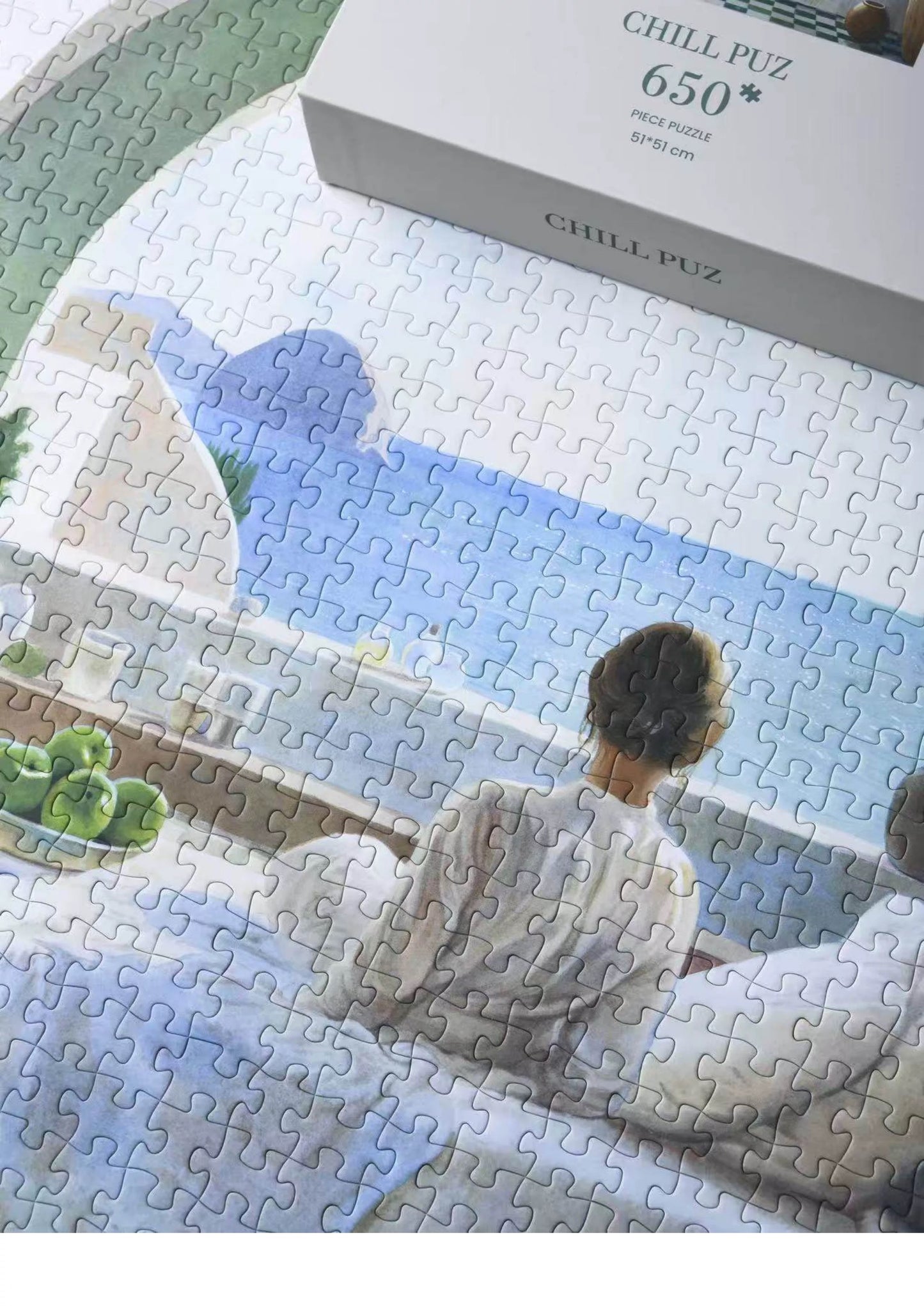 Waiting for the Good Tidings - 650pcs