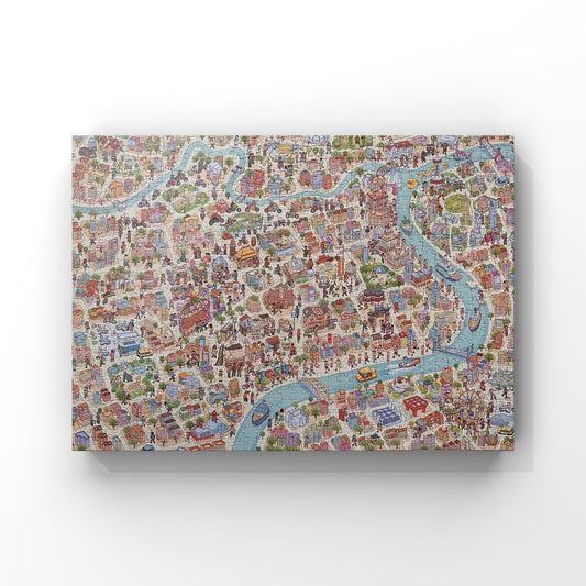 Urban Tourism Planning - 1000P Pieces
