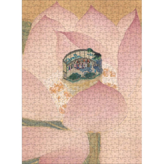 Dream of Red Mansions In a Lotus - 500 Pieces