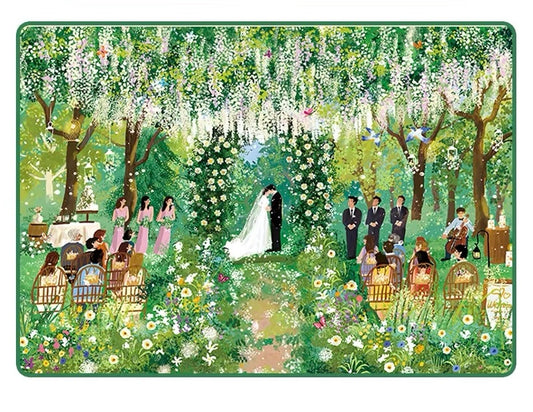Lawn Wedding 1000-Piece Jigsaw Puzzle for Adults – Premium Velvet Soft-Touch Finish