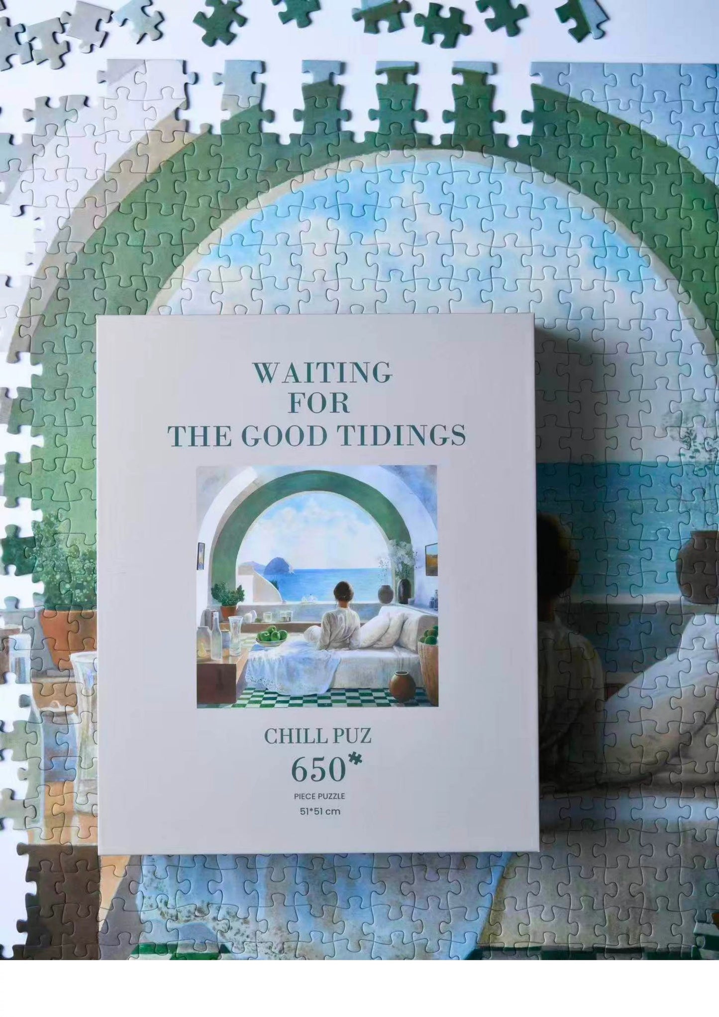 Waiting for the Good Tidings - 650pcs