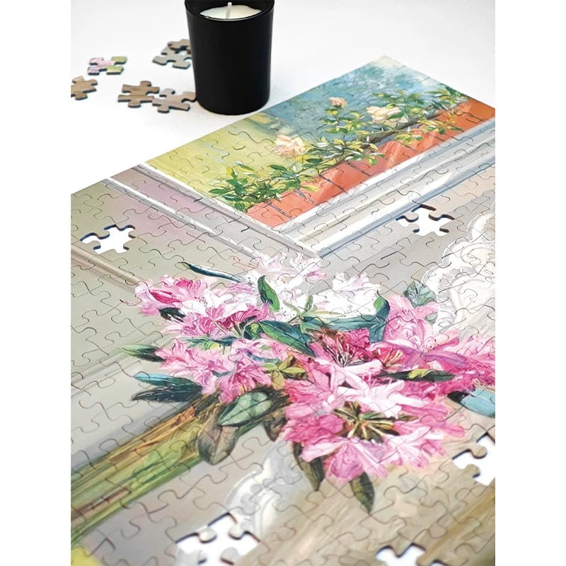 Flower by the Window - 500 Pieces