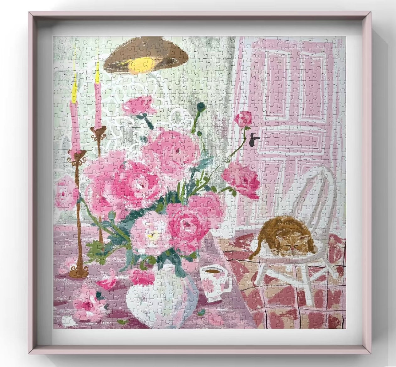 Flower and Cat - 650pcs