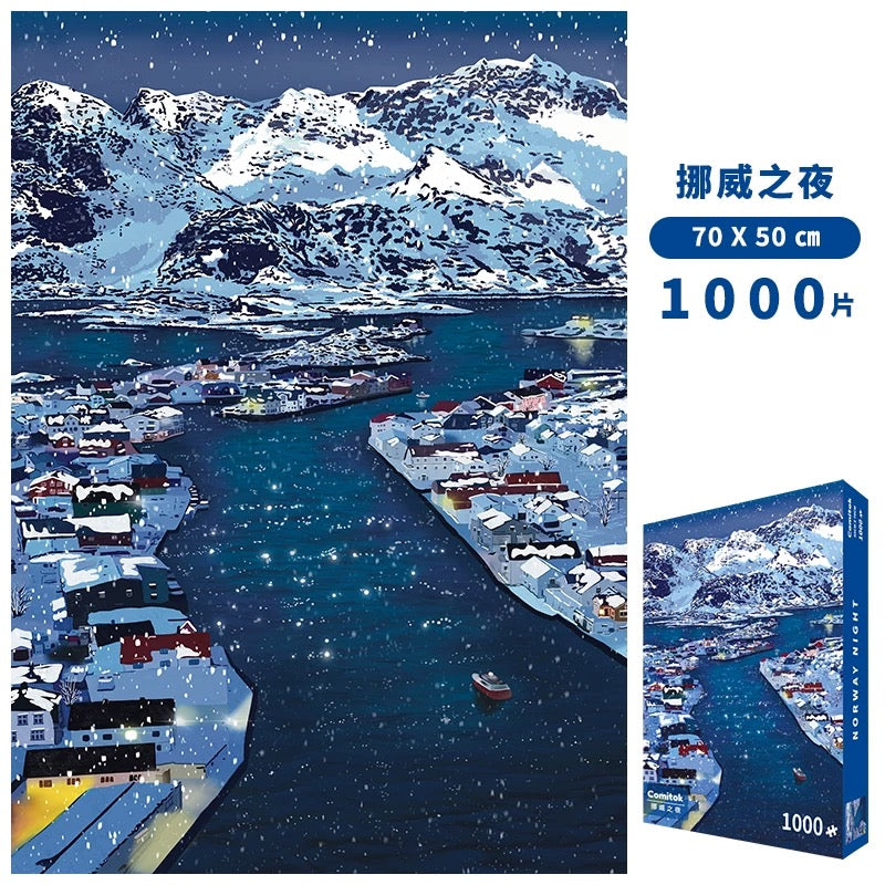 Norway Night - 1000 Pieces