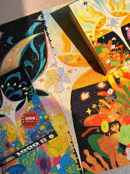 Sun/Moon Flower and Me - Both 1000 Pieces