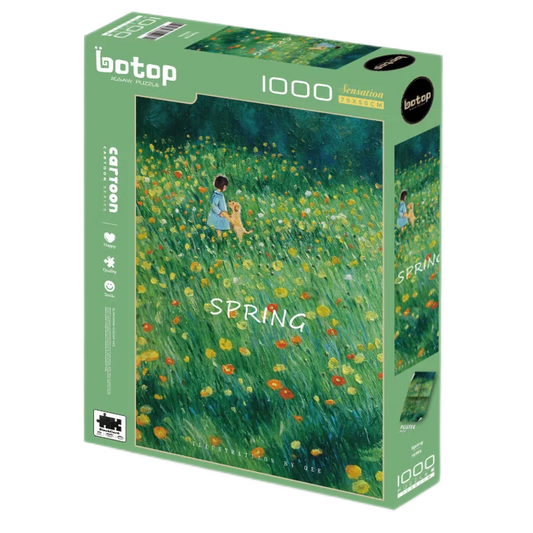 Spring - 1000-Piece Jigsaw Puzzle – Premium Velvet Soft-Touch Finish