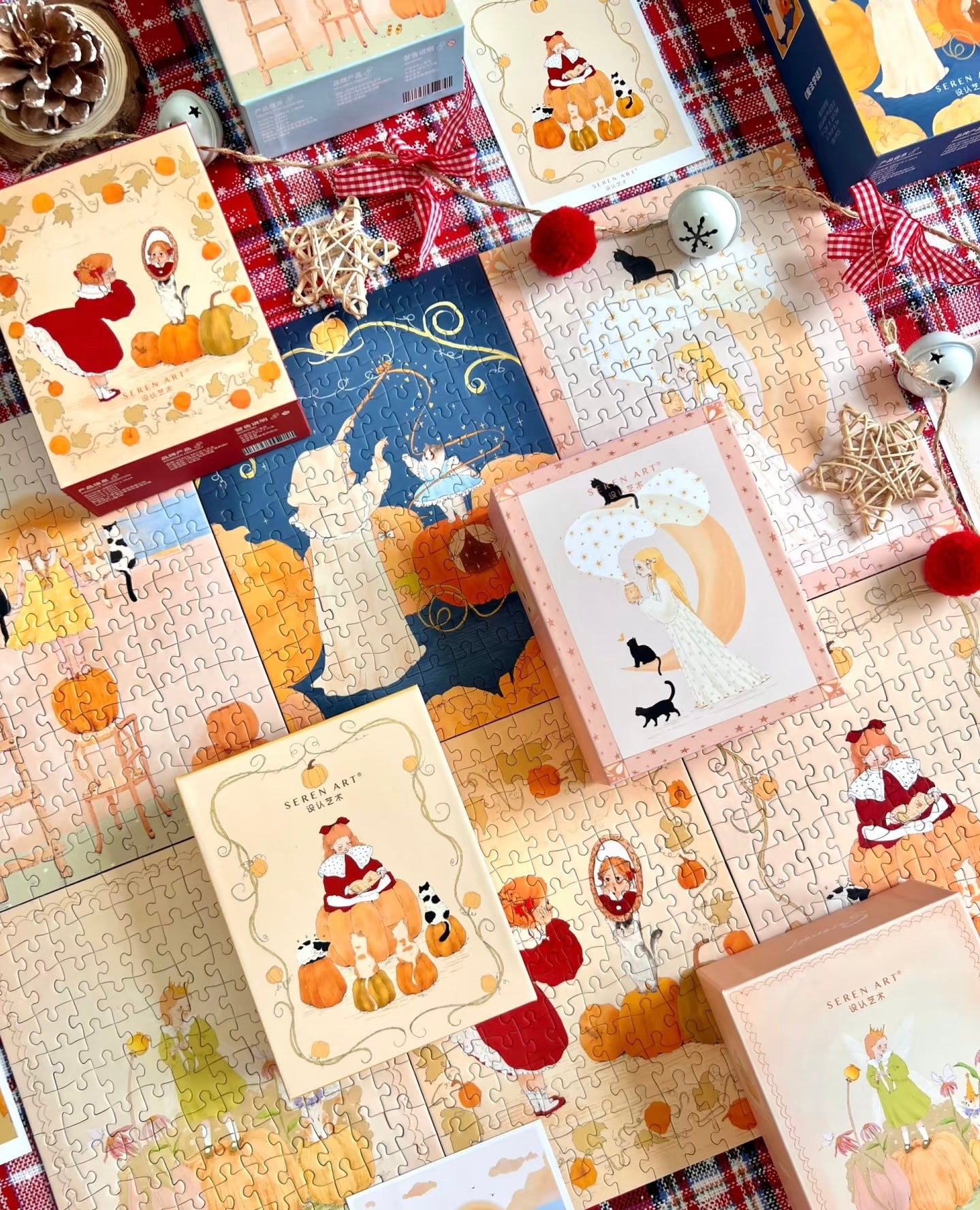 Pumpkin Girl - Under 500 Pieces