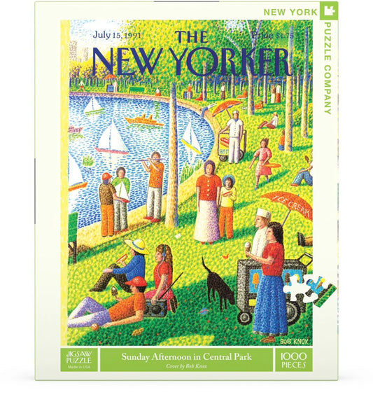Un dimanche après-midi à Central Park - 1000 pièces