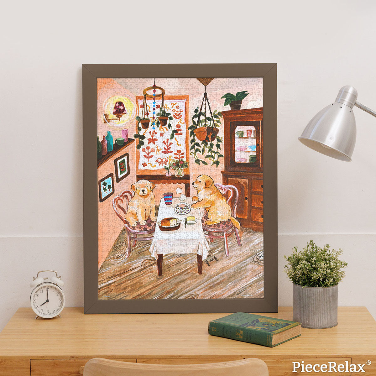 Afternoon tea time - 1008 Piece Plastic Puzzle