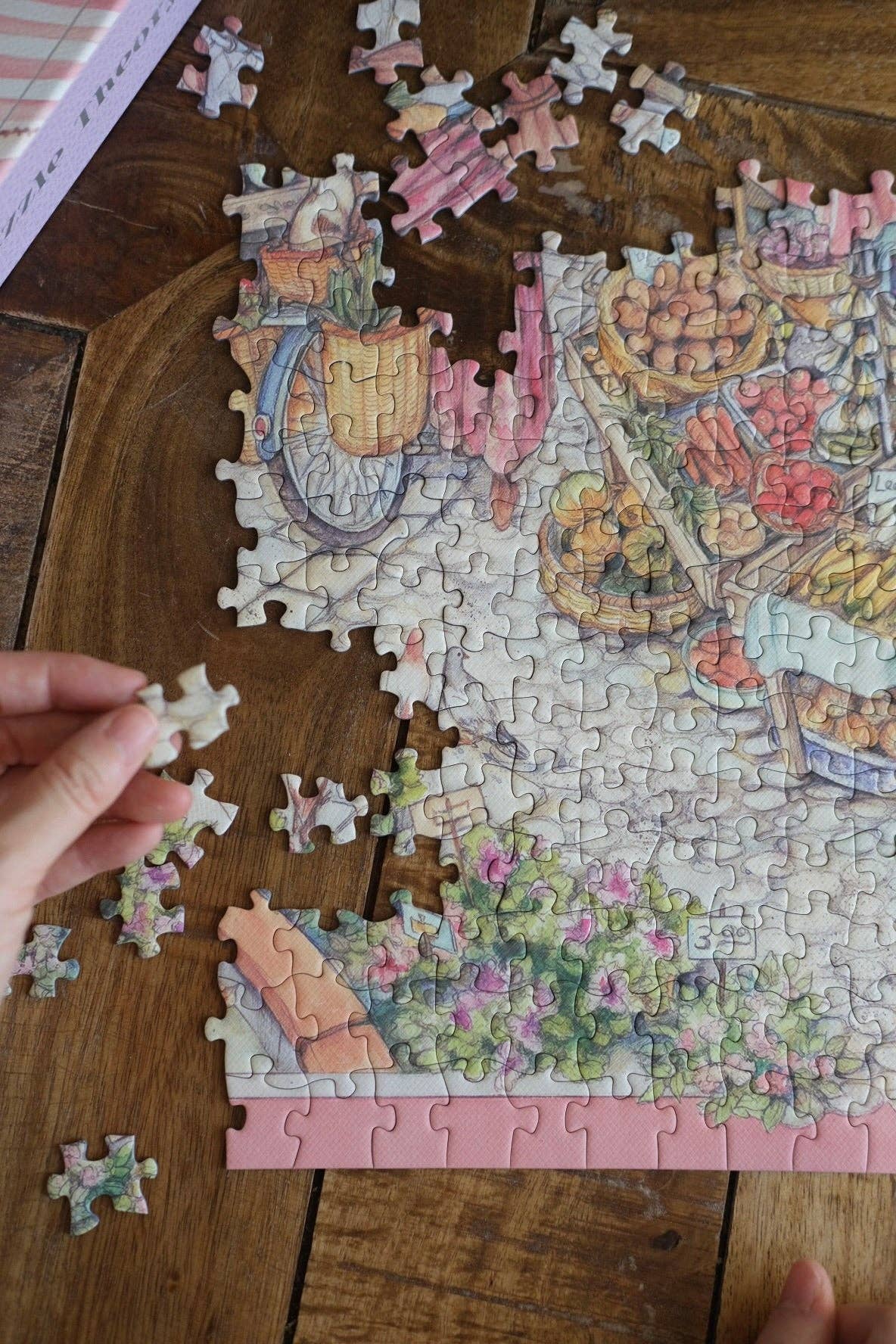 Kim Jacobs Market Day - 896 Piece Puzzle