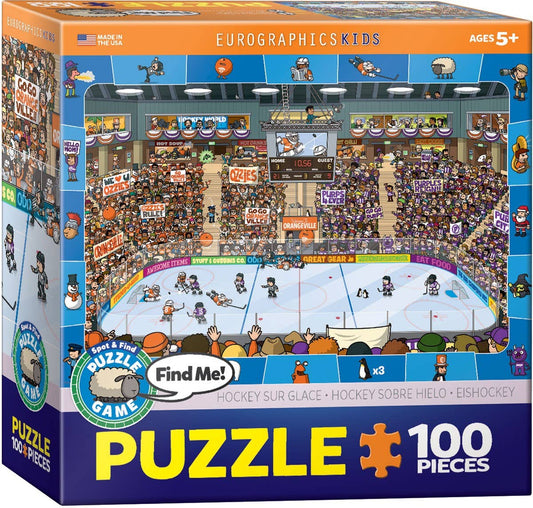 Hockey 100 Piece Puzzle