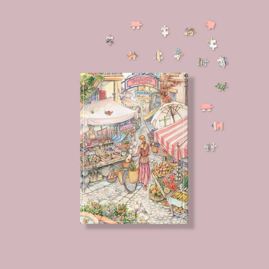 Kim Jacobs Market Day - 896 Piece Puzzle