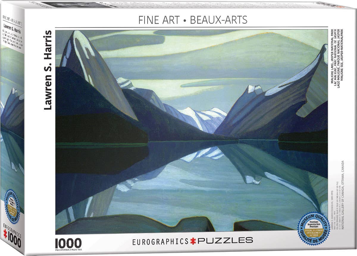 Maligne Lake, Jasper National Park 1000 Piece Puzzle