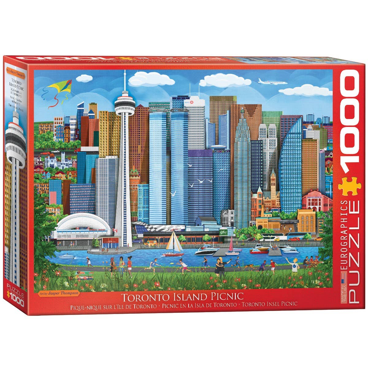 Toronto Island Picnic 1000 Piece Puzzle