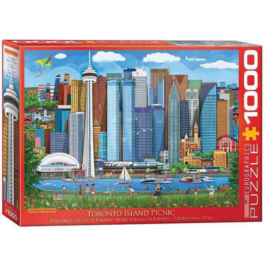 Toronto Island Picnic 1000 Piece Puzzle