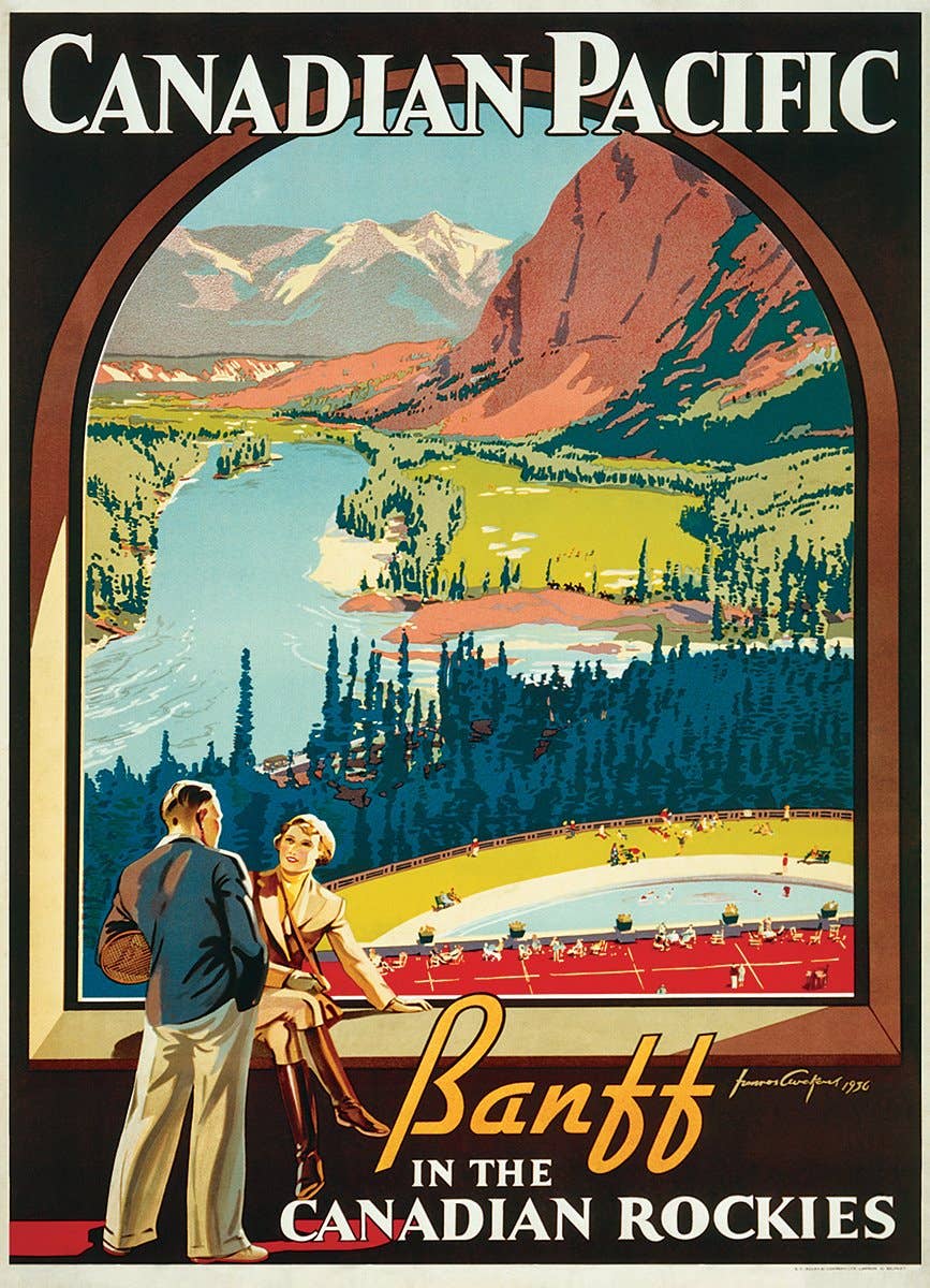 Banff in the Canadian Rockies 1000 Piece Puzzle